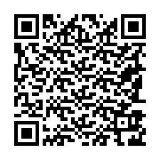 QR Code สำหรับหมายเลขโทรศัพท์ +19183926193