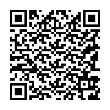 Kode QR untuk nomor Telepon +19183926560