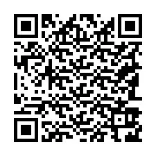 Kod QR dla numeru telefonu +19183926919