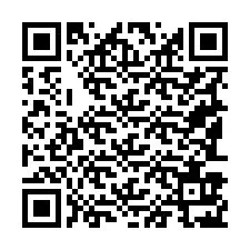 Código QR para número de teléfono +19183927563