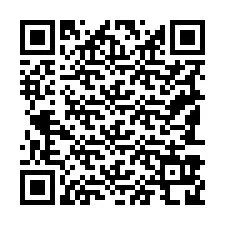 Codice QR per il numero di telefono +19183928481