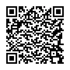 Código QR para número de teléfono +19184298609