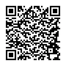 Código QR para número de teléfono +19184434768