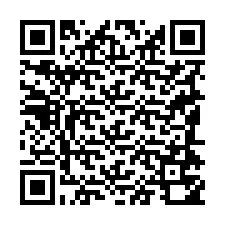 QR-koodi puhelinnumerolle +19184750142