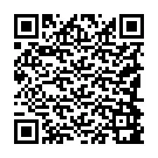 QR kód a telefonszámhoz +19184981234