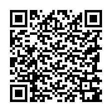 Código QR para número de teléfono +19185381018