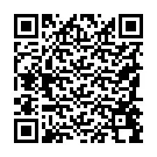 QR Code pour le numéro de téléphone +19185498743