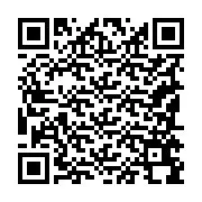 Código QR para número de teléfono +19185698675