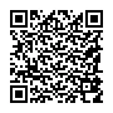 QR-Code für Telefonnummer +19185818453