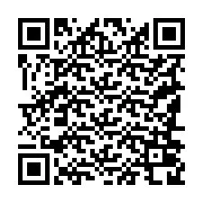 Código QR para número de teléfono +19186028290