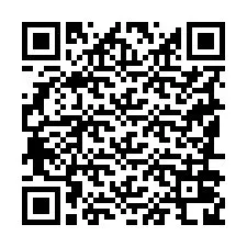 Código QR para número de teléfono +19186028892