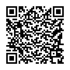 Código QR para número de teléfono +19186028971