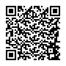 Código QR para número de teléfono +19186443716