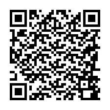 Código QR para número de teléfono +19186580972