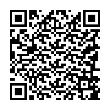 Código QR para número de teléfono +19186585438