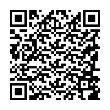 QR-Code für Telefonnummer +19186586362