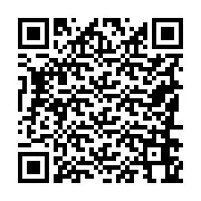 Código QR para número de teléfono +19186664297