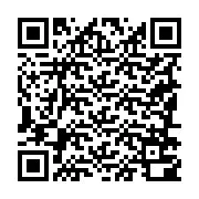 Código QR para número de teléfono +19186700626