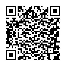 QR-koodi puhelinnumerolle +19186704177