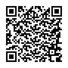 Código QR para número de teléfono +19186708546