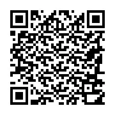 QR kód a telefonszámhoz +19186710317
