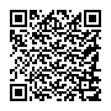 Código QR para número de telefone +19186717281