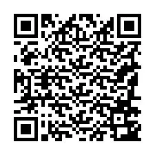 QR Code pour le numéro de téléphone +19186743745