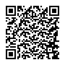 Código QR para número de teléfono +19186746744