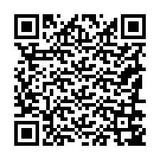 QR-Code für Telefonnummer +19186747085