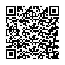 Código QR para número de telefone +19186747108