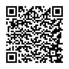 Codice QR per il numero di telefono +19186747790