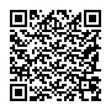 Codice QR per il numero di telefono +19187078065