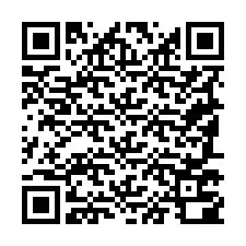 QR-kood telefoninumbri jaoks +19187700319