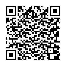 QR-Code für Telefonnummer +19192000012