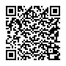 QR код за телефонен номер +19192000033