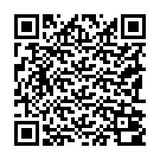 QR код за телефонен номер +19192000034