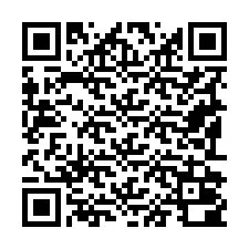 Kod QR dla numeru telefonu +19192000037