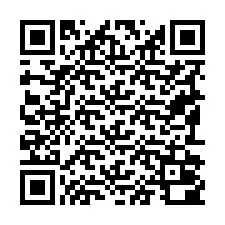 QR-код для номера телефона +19192000043