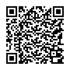 Código QR para número de teléfono +19192000044