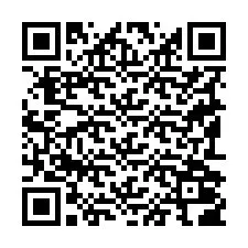 Código QR para número de teléfono +19192006352