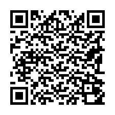 QR-code voor telefoonnummer +19192050227