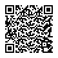 QR-koodi puhelinnumerolle +19192050311