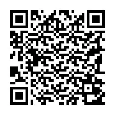 Código QR para número de teléfono +19192052560