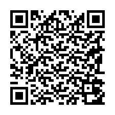 Código QR para número de telefone +19192052872