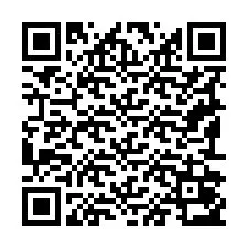 QR kód a telefonszámhoz +19192053085