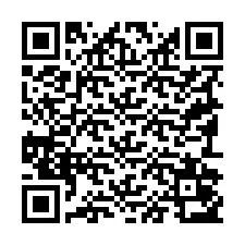 Código QR para número de teléfono +19192053508