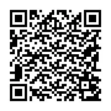 QR-koodi puhelinnumerolle +19192053573