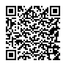 QR Code สำหรับหมายเลขโทรศัพท์ +19192054857