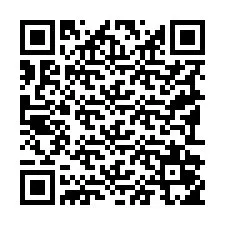 Código QR para número de telefone +19192055528