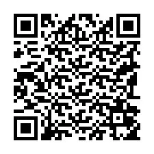 QR-koodi puhelinnumerolle +19192055564